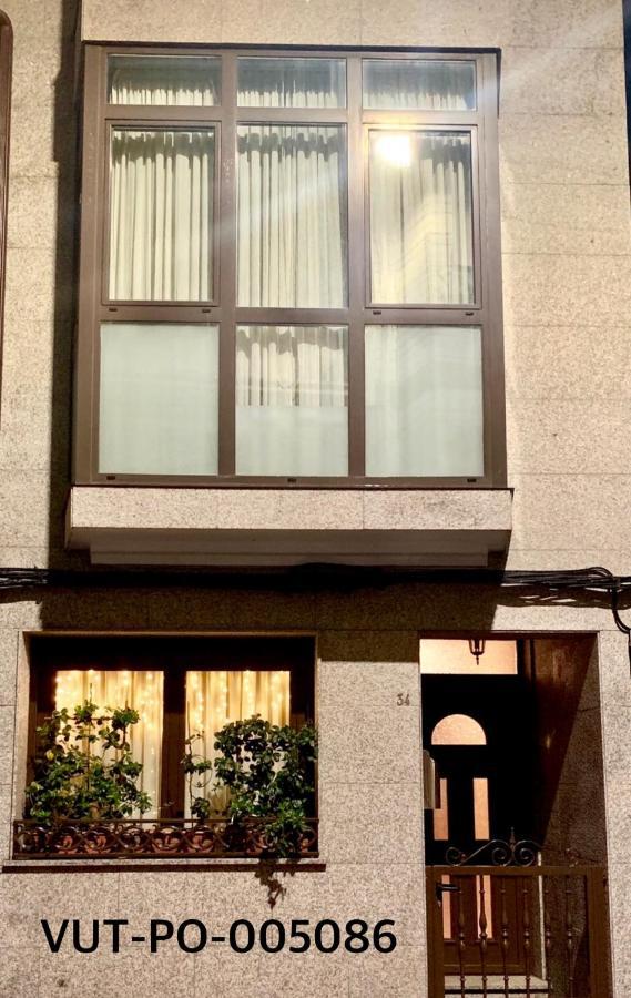Casa Centro O Grove Con Terraza Y Asador别墅 外观 照片
